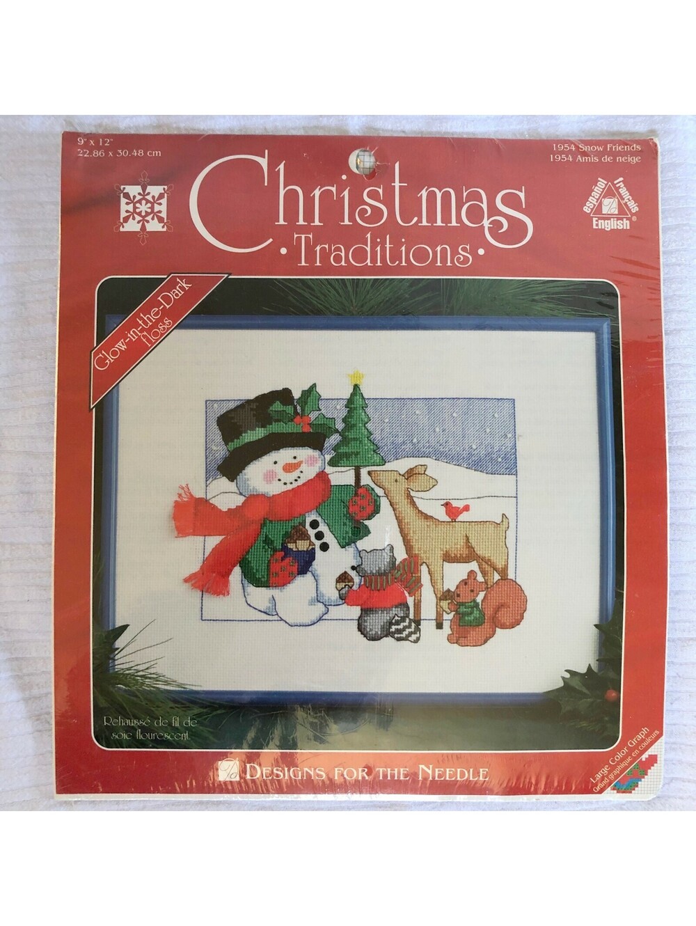 Designs For The Needle Christmas Traditions Snow Friends Cross Stitch Kit